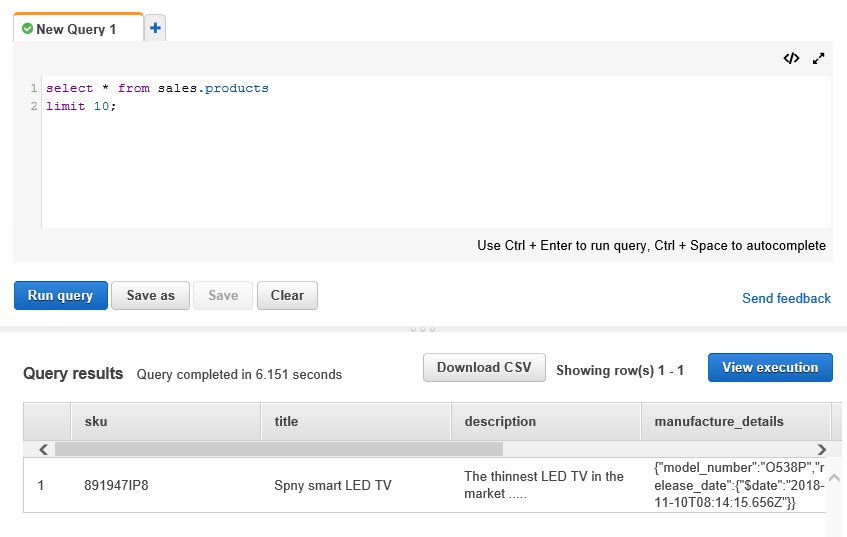 load mongodb data s3 to redshift