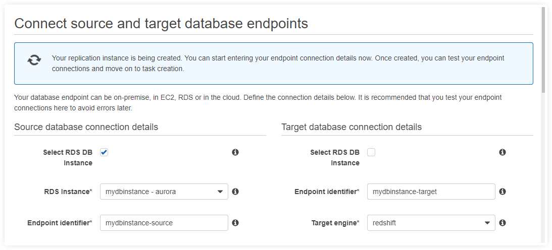 Aurora to Redshift: connect source target database for aurora to redshift | Hevo Data