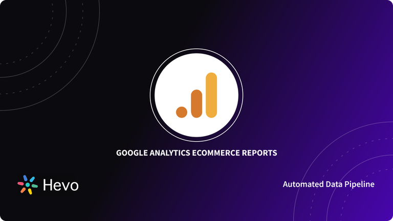 google analytics ecommerce reports