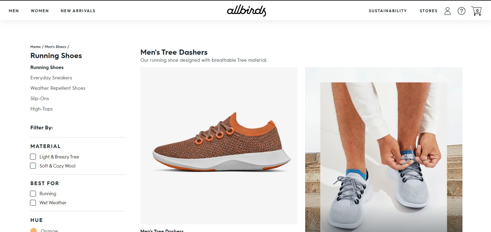 AllBirds  - Shopify Sites
