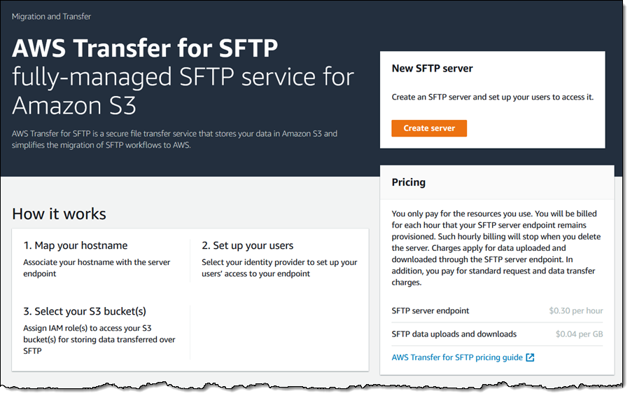 SFTP S3 Integration: Server New | Hevo Data
