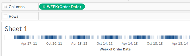 Tableau Gantt Chart: Build Tableau Gantt Charts Step 3,2