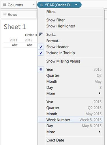 Tableau Gantt Chart: Build Tableau Gantt Charts Step 3,1