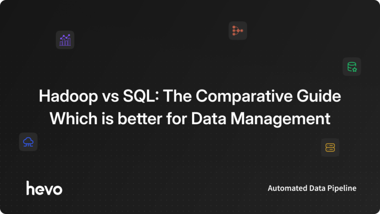 Hadoop vs SQL