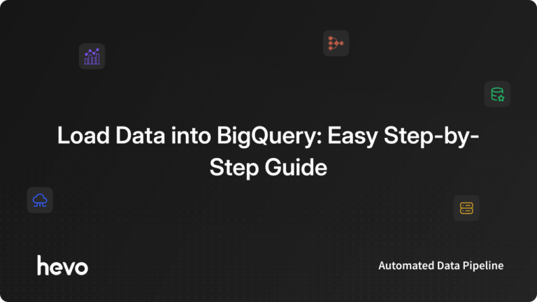Load data into BigQuery