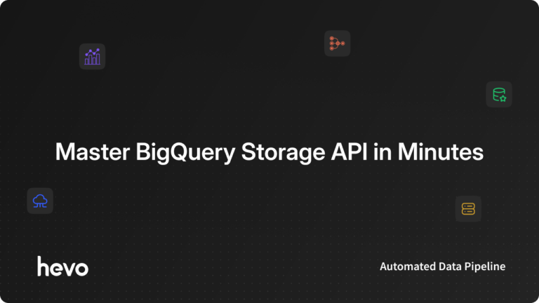 BigQuery Storage API