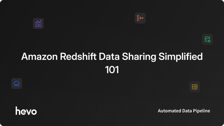 Redshift Data Sharing