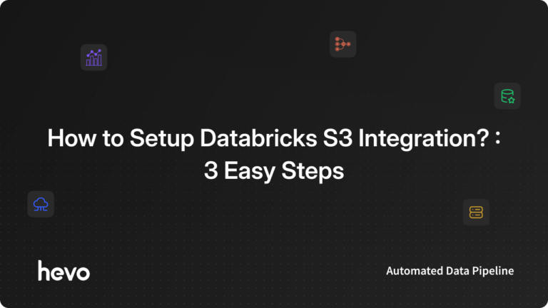 Databricks S3: Featured Image | Hevo Data