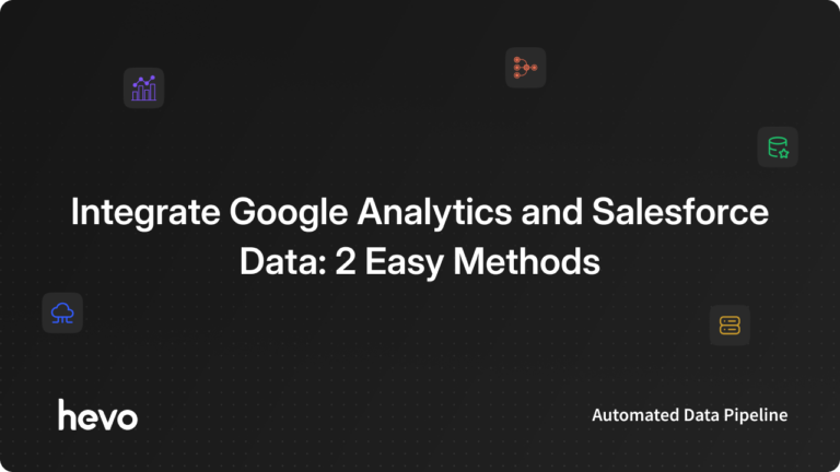 Google Analytics and Salesforce Data