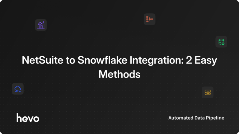 NetSuite to Snowflake