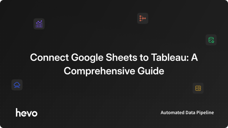 Google Sheets to Tableau